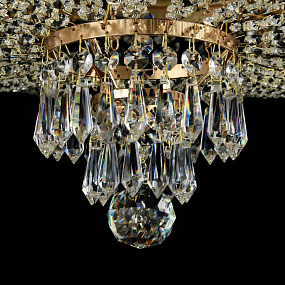 Хрустальная потолочная люстра Maytoni Palace DIA890-CL-05-G
